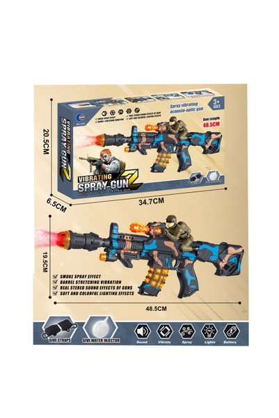 PlayFun Πιστόλι παιχνιδιών & πιστόλι νερού - Πολύχρωμο