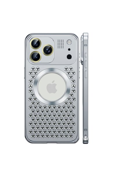 GrandMobile Husa pentru iPhone 17 Pro, Dur Aluminiu cu MagSafe, Disipare cald...