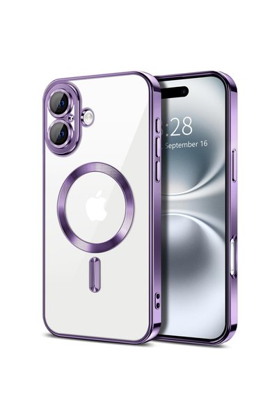 GrandMobile Husa iPhone 17, MagSafe de lux cu protecție lentile cameră și ant...