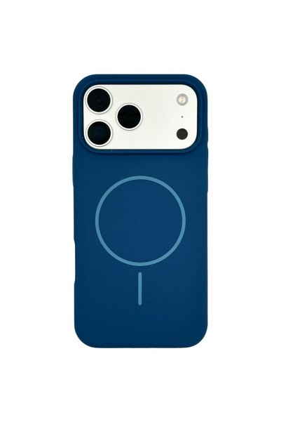 GrandMobile Husa iPhone 17 Pro din Silicon cu Microfibra la Interior si MagSa...