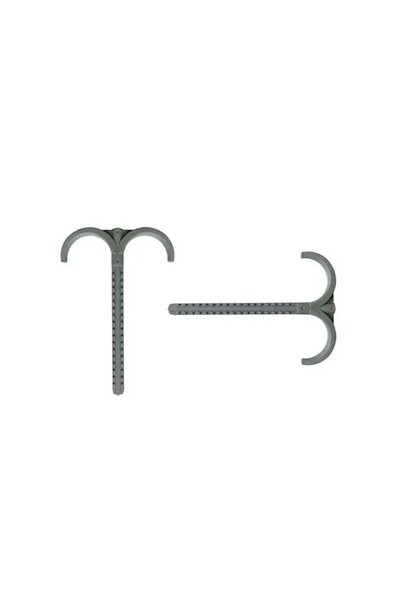 OEM Double hook dowel M543048 70 mm 20/8 plastic and metal 1 piece