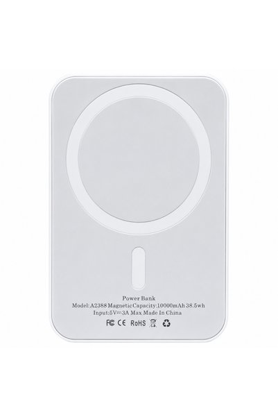 GrandMobile Baterie Externa MagSafe pentru iPhone, 10.000 mAh, Port Incarcare...