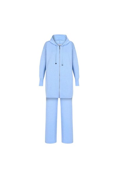 BELLA MOON DETAILED KNIT SET IN BABY BLUE