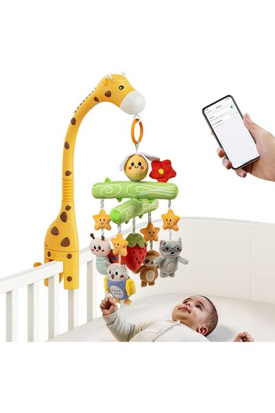 TUMAMA KIDS TUMAMA Baby Crib Mobile Giraffe Cot Toys for 0-6 month kids