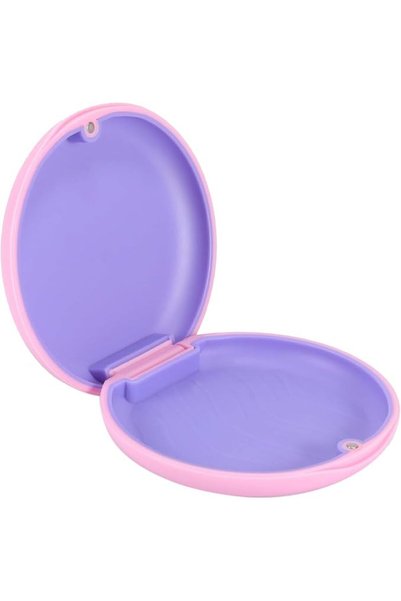 Annhua Retainer Container Case Partial Denture Container Retainer Box with Ma...