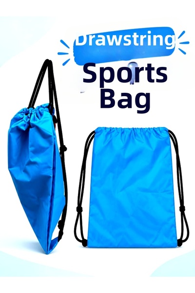 Asyaon Ruched Sports Bag, Blue - 1 piece
