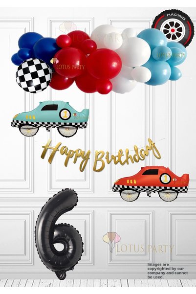 LOTUS PARTY مجموعة عيد ميلاد سيارات السباق الكلاسيكية - تصميم سيارات من بينتر...