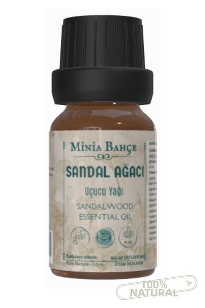 Minia Bahçe Bitki Sanat Atölyesi 100% Pure Sandalwood Essential Oil - 2.5 Ml