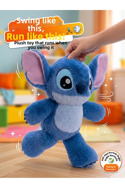 TrendTopic Running Plush Toy, 40 cm