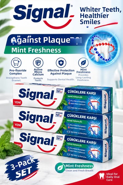 LYRA Bags & Accessories Signal Toothpaste 3-Pack