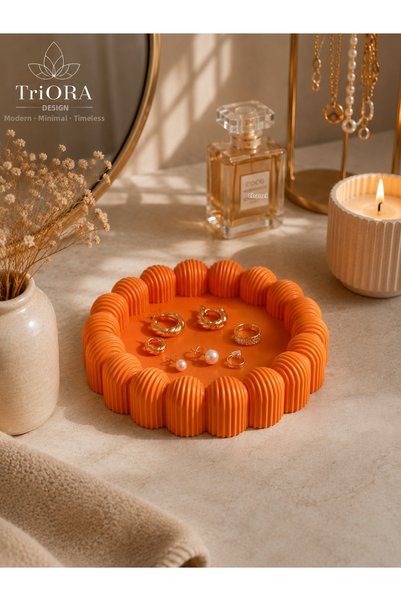TriORA DESIGN Modern Minimal Timeless Bloom Ring & Jewelry Organizer |   3D P...
