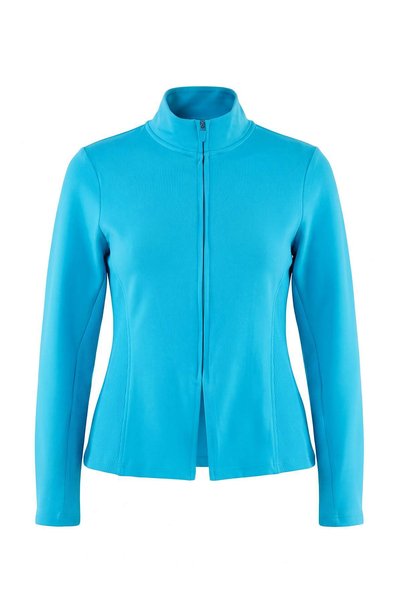 Trendyol Collection Blue Brushed Scuba Knitted Sports Jacket Thmaw27Sk00001