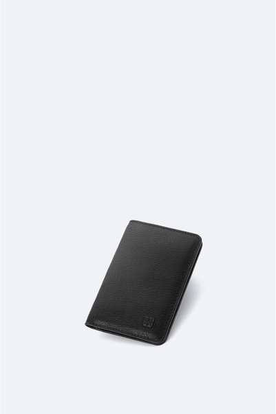 Avva Men's Black Leather Wallet B009577