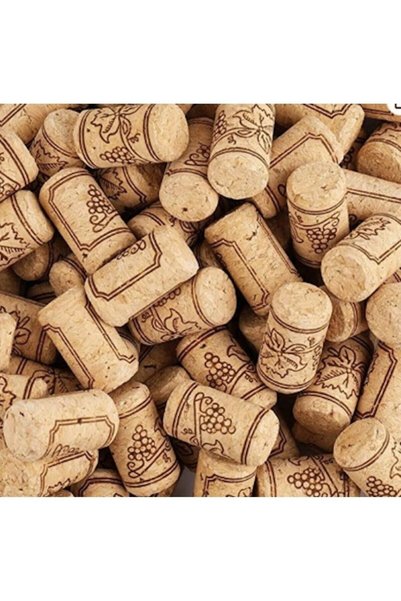 Şarap Takıları Bozcaada Bottle Cork 500Pcs Natural Wine Bottle Stopper Cork P...
