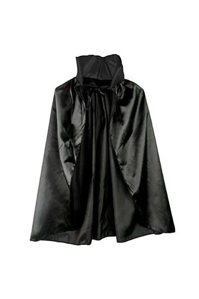 NW NessiWorld Bulutretail Black Color Collared Halloween Cape 90 cm