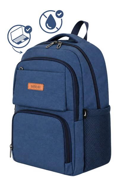 Baggor Waterproof Backpack with Laptop Compartment - Orthopedic, Multi-Compar...
