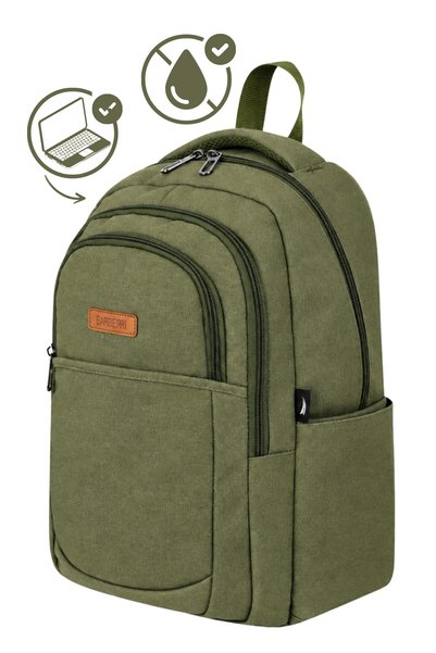Baggor Waterproof Backpack with Laptop Compartment - Orthopedic, Multi-Compar...