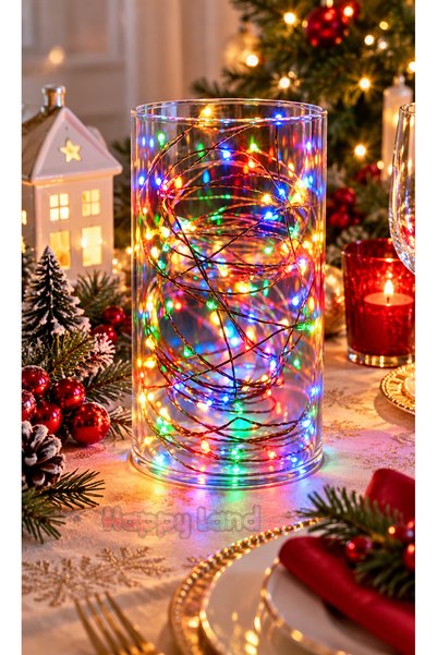 Happyland New Year 1 Piece Fairy LED Colorful 5 Meters