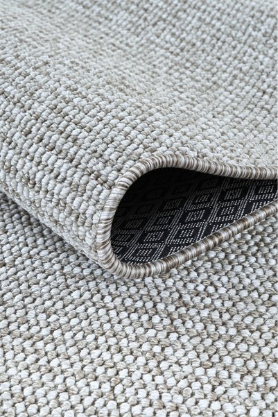 SANRUGS Home & Living CRYSTAL Gri Renk Efektli, Leke Tutmaz, Tozumaz, Silineb...
