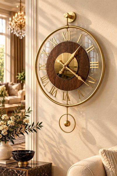 Wallover Design METAL %100 KIRILMAZ GERÇEK CAMLI Orion Roma Rakamlı 40x60 Cm ...