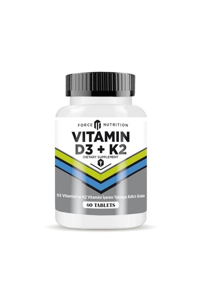 Force Nutrition Vitamin D3 + K2 60 Tablets
