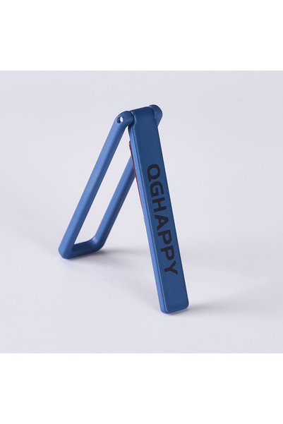Choice4 Blue Ultra Thin Foldable Mobile Phone Holder Bracket Magnetic Metal A...