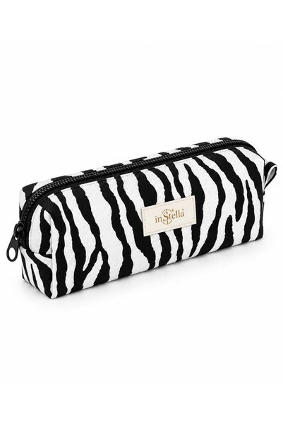 in steilla Zebra Patterned Pen Holder..