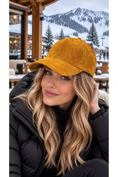 FELLMENS Saffron Suede Nubuck Women's Cap