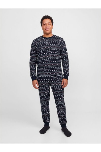Jack & Jones Plus Set de casă mărimi mari de Crăciun