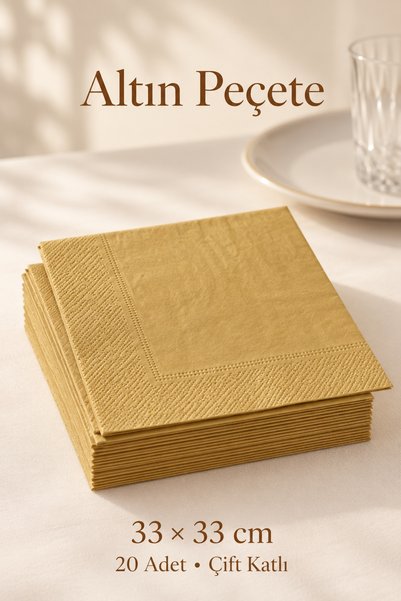 Cadde Süs Colorful Double Layer Paper Napkins