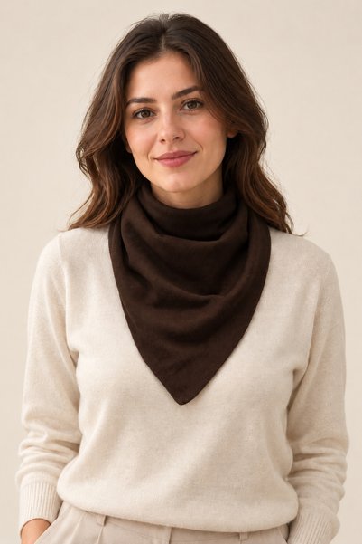 Sebir Moda Single Color Knitwear Scarf