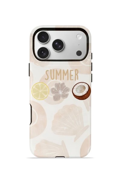 PiyasaSepeti iPhone 17 Pro Vorian MagSafe Double-Layered Case - Coconut Summe...