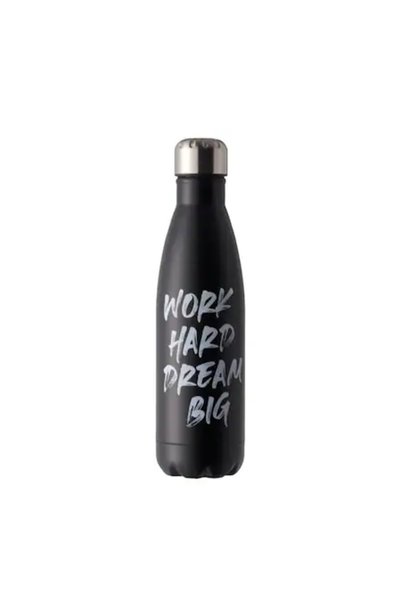 ABYZ Sticlă izotermă, din inox, capacitate 500 ml, culoare neagră