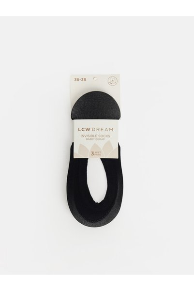 LC Waikiki Timeless Clothing & Timeless Choices Women's Ballerina Socks 3-Pie...