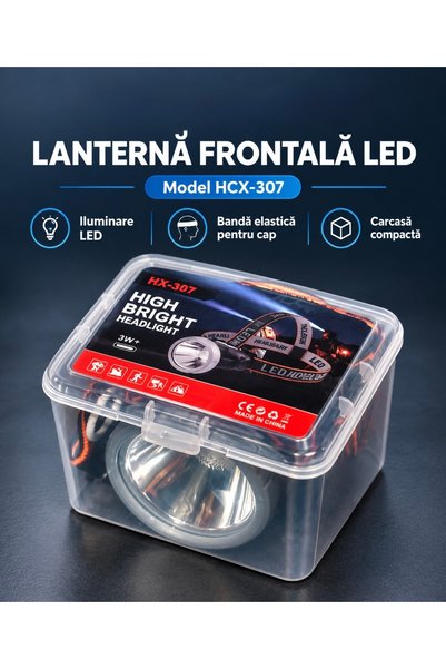OEM Lanternă frontală LED HX-307