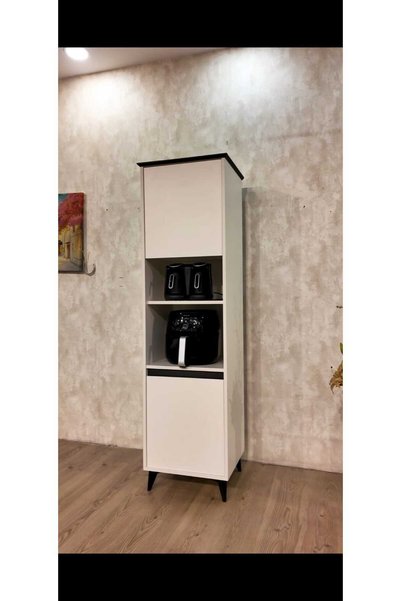 Sole Home Çok Amaçlı Dolap & Airfryer & Kahve Makinesi Dolabı & Erzak Dolabı ...