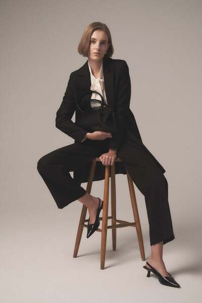 Nihan Blazer Ceket - Siyah