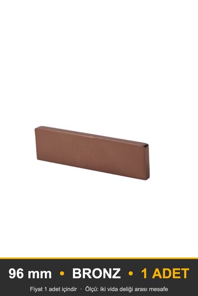 KOÇSAN Elegant Bronze 96 mm Handle Luxury Country Kitchen Furniture Cabinet D...