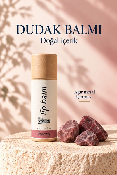 Going Zeero Stick Dudak Balmı - Lip Balm Berry (Renkli)