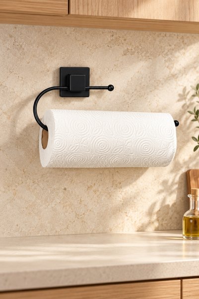 ORSA HOME 904 Kare Yapışkanlı Kağıt Havluluk Siyah