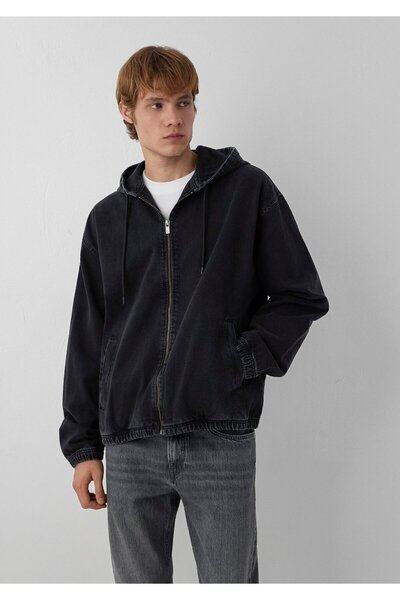 Mavi Laith 90lar Koyu Antrasit Denim Jean Ceket 0121131-A3974
