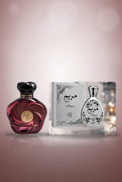 MARYAM Lush Noir 75 مل و Silver 100 مل مجموعة عطور من قطعتين