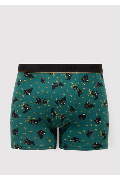 Mavi Gorilla Printed Green Boxer 0912230-90781