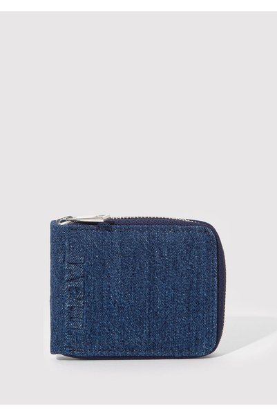 Mavi Zippered Denim Wallet 1913340-83594
