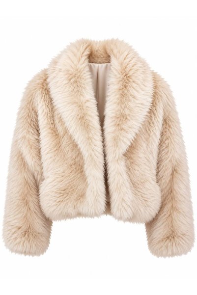 eva clothing Kadın Balküpü Suni Kürk Ceket 12346159eva-1