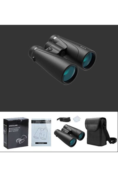 Choice black SUNCORE 12x50 HD Binocularfor Bird Watching Travel Football Matc...