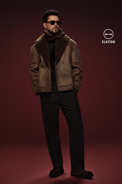 Avva Erkek Siyah Klasik Bel Viskon Karışımlı Elastan Baggy Fit Pantolon A62Y3042