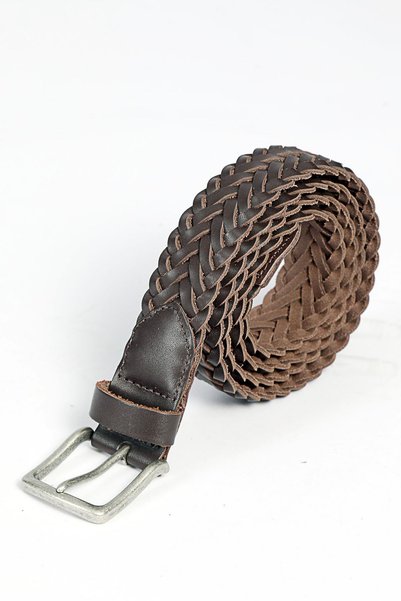 Lee Cooper Otis men's leather belt, brown.