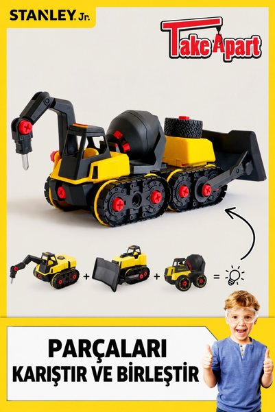 TOYFEST Tak Çıkar Beton Mikseri - XL