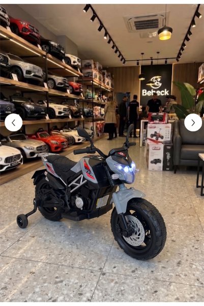 Bebeck Motocross Cross Akülü Motor Akülü Araba Yeni Seri Babyhope 447 12V